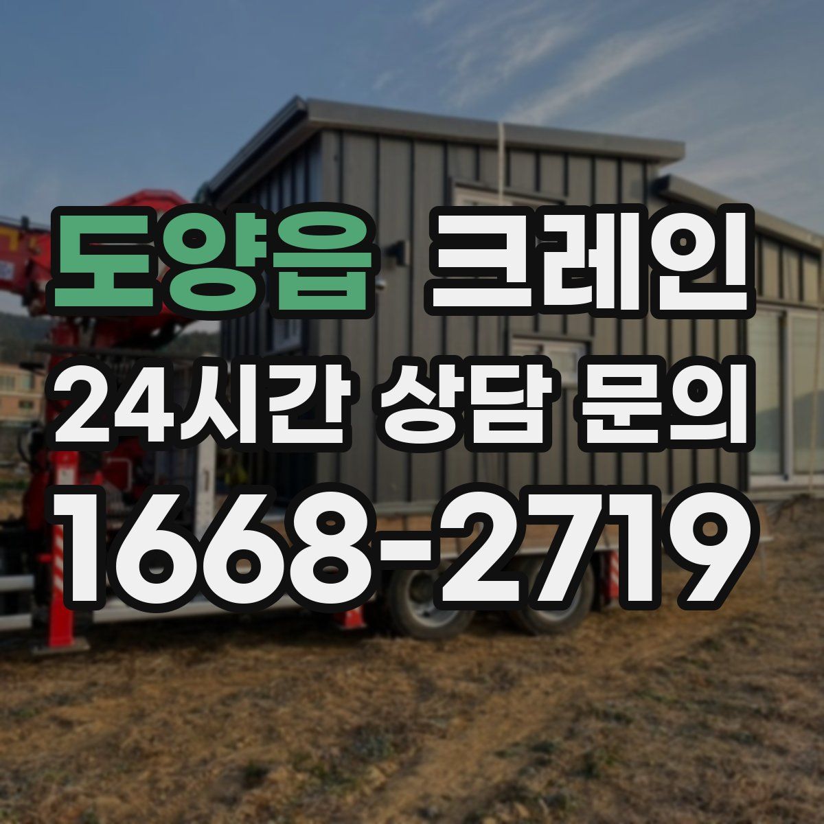 도양읍 카고 크레인