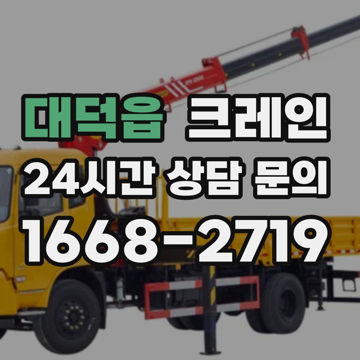 대덕읍 카고 크레인