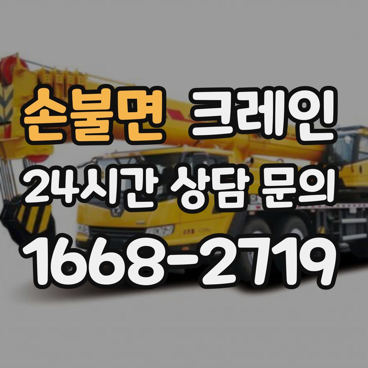 손불면 카고 크레인