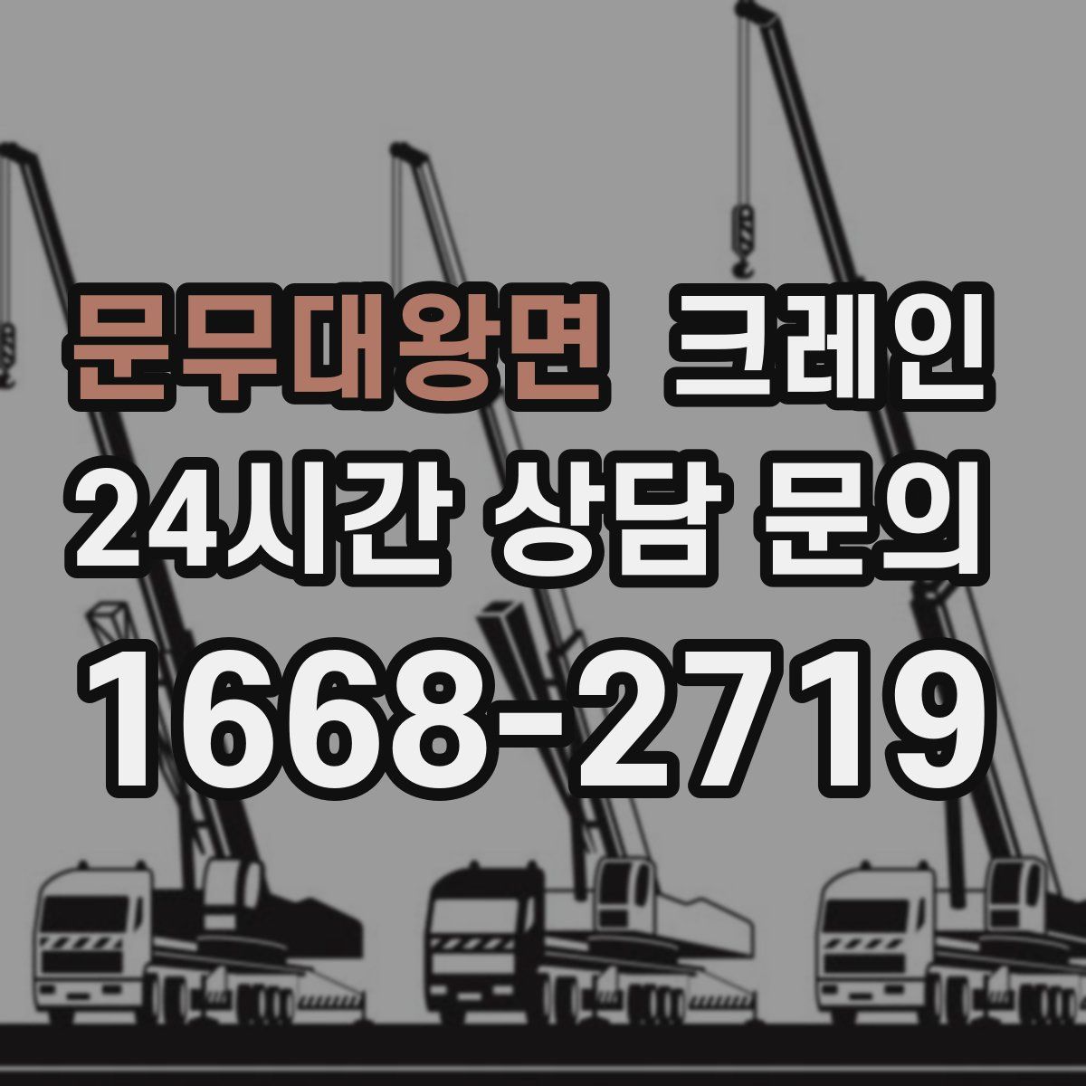 문무대왕면 카고 크레인