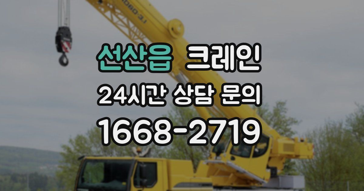 선산읍 크레인