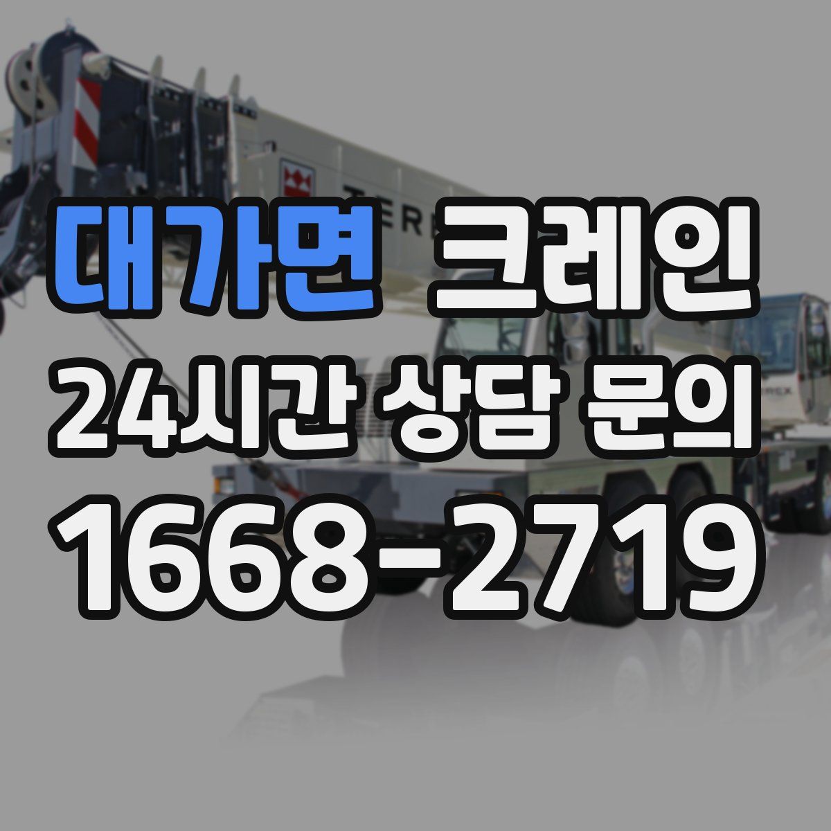 대가면 카고 크레인