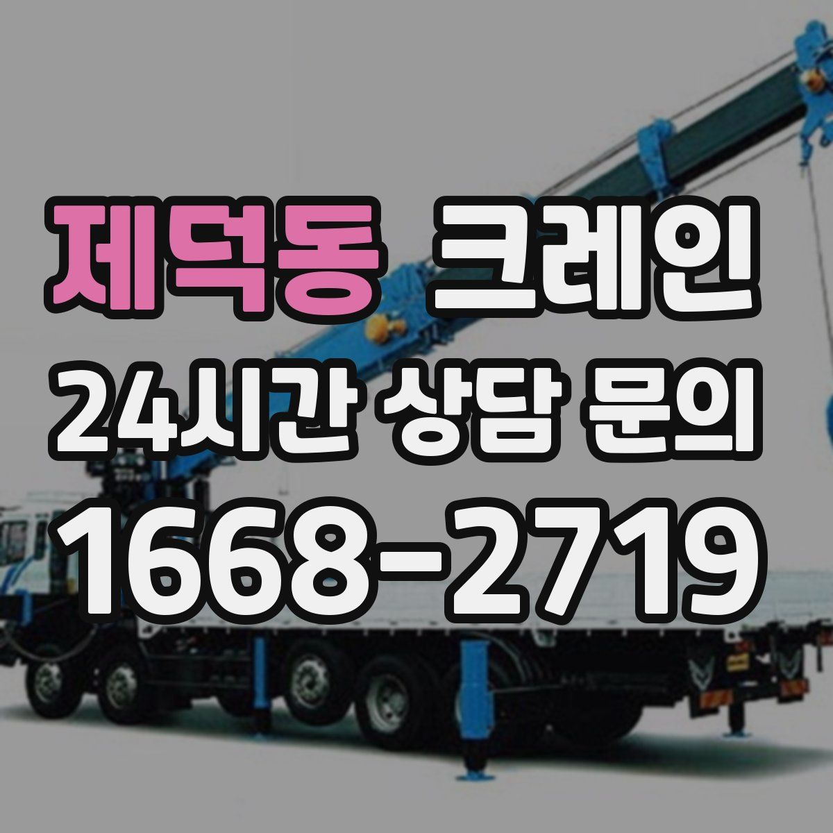 제덕동 카고 크레인