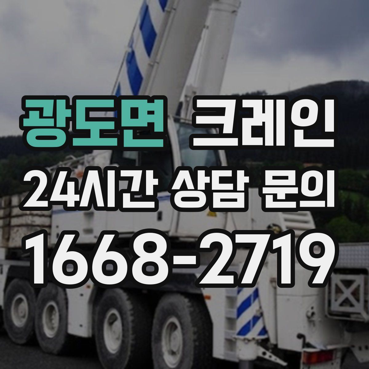 광도면 카고 크레인