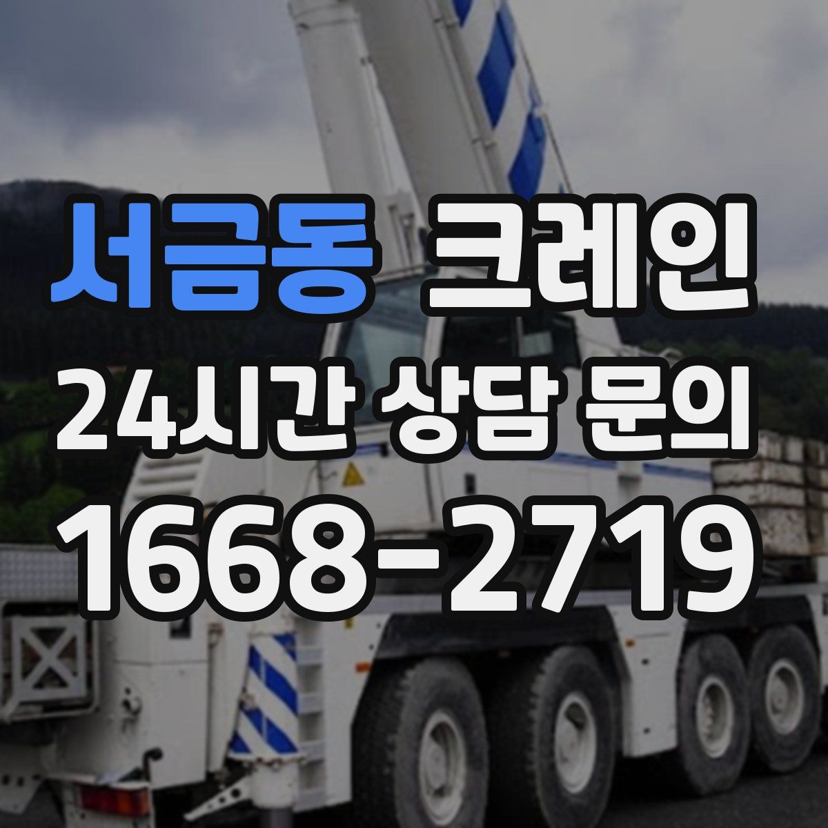 서금동 카고 크레인