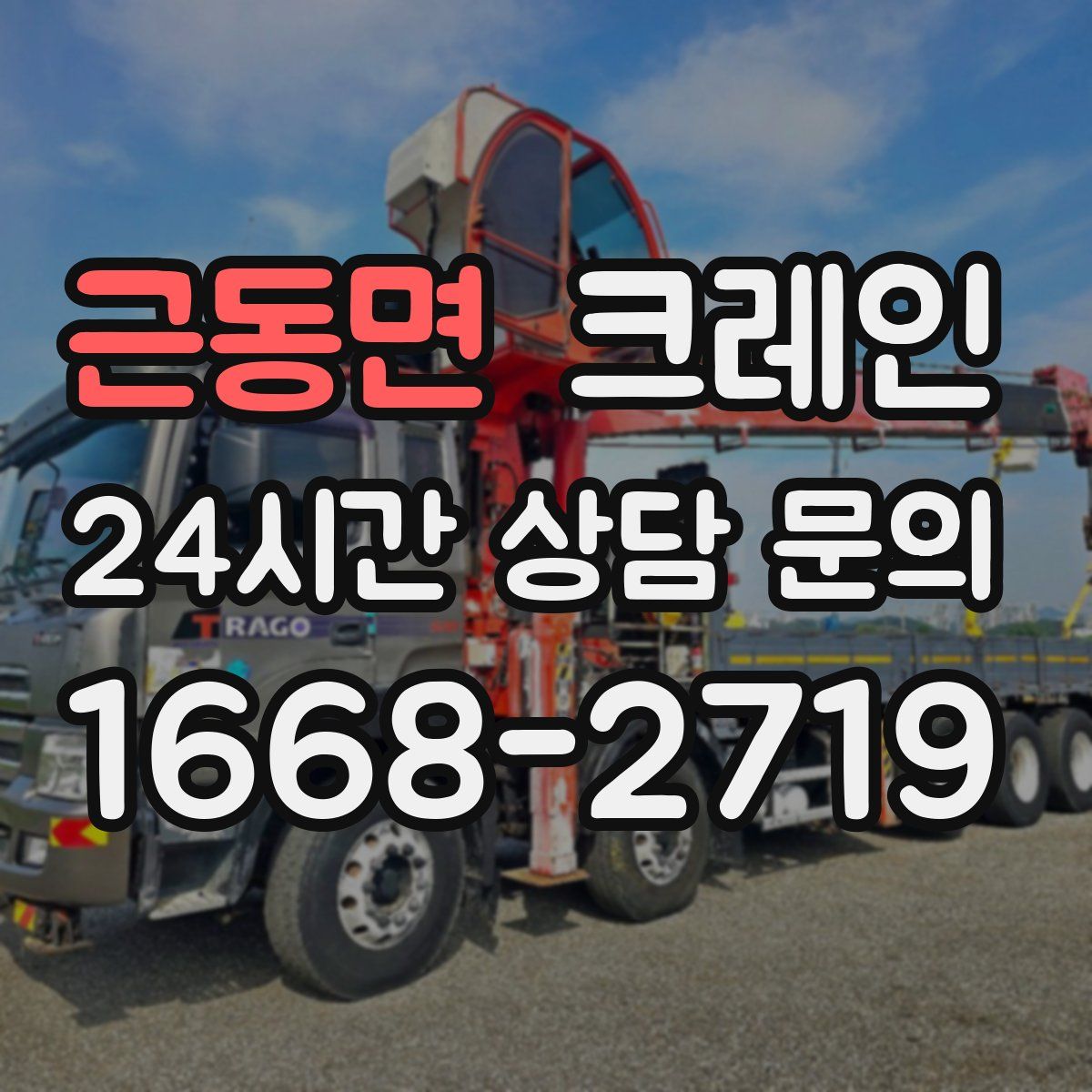 근동면 카고 크레인