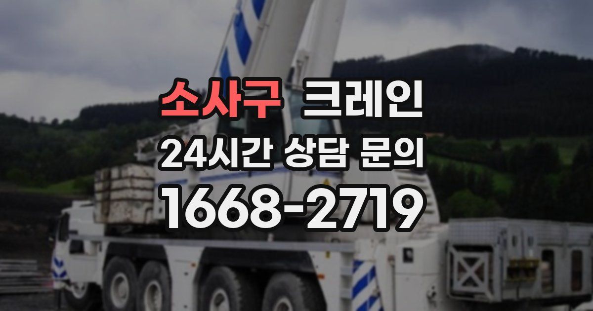 소사구 크레인
