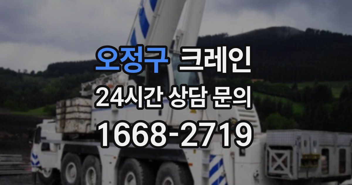 오정구 크레인