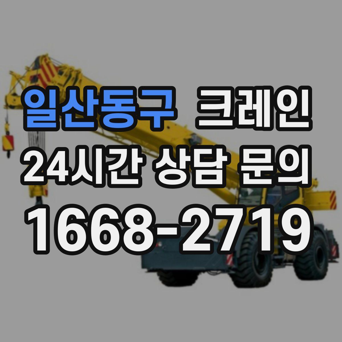 일산동구 카고 크레인