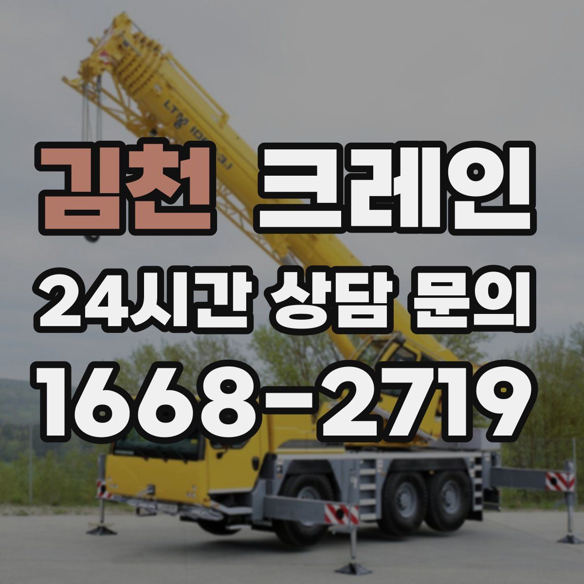 김천 카고 크레인