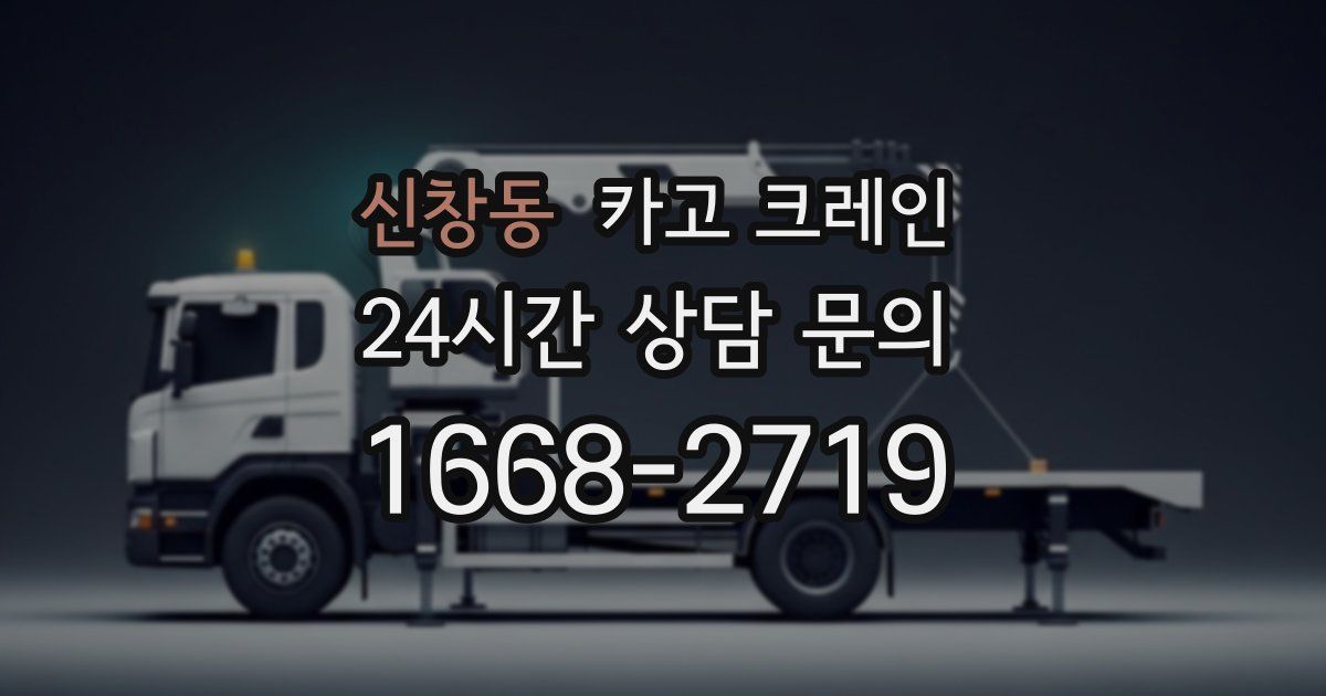 신창동 크레인