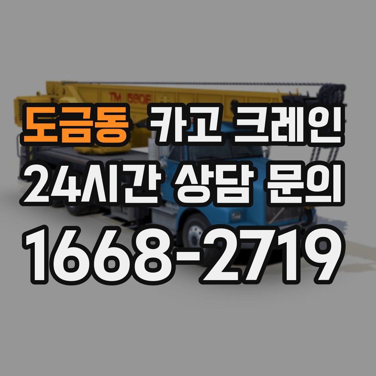 도금동 카고 크레인