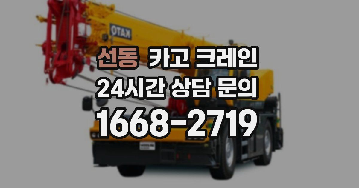 선동 크레인
