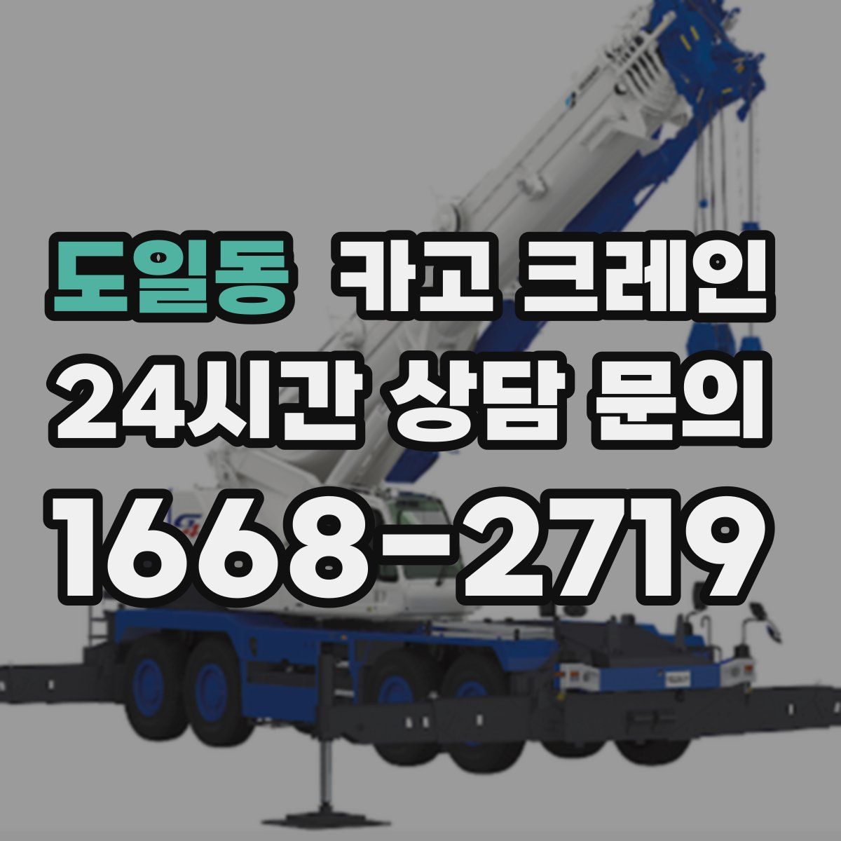 도일동 카고 크레인