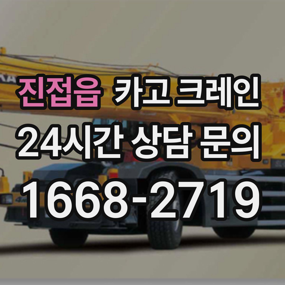 진접읍 카고 크레인