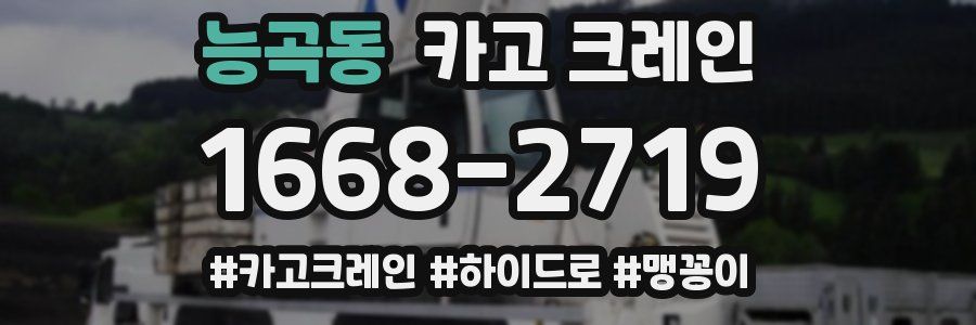 능곡동 크레인 작업