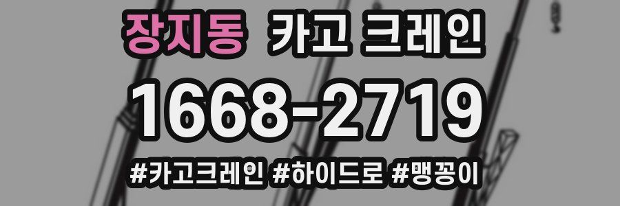 장지동 크레인 작업