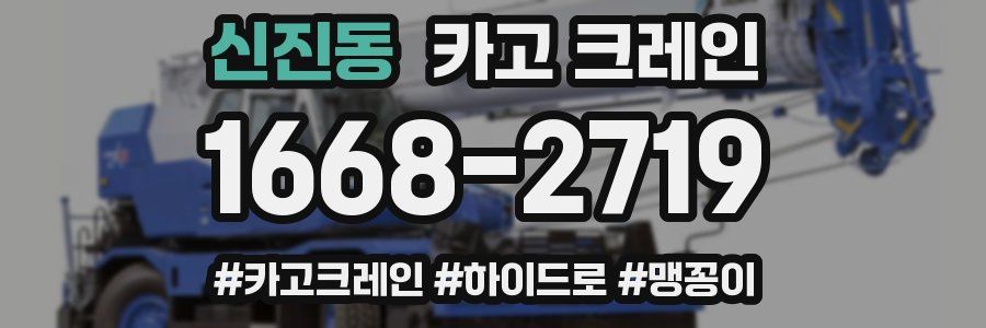 신진동 크레인 작업