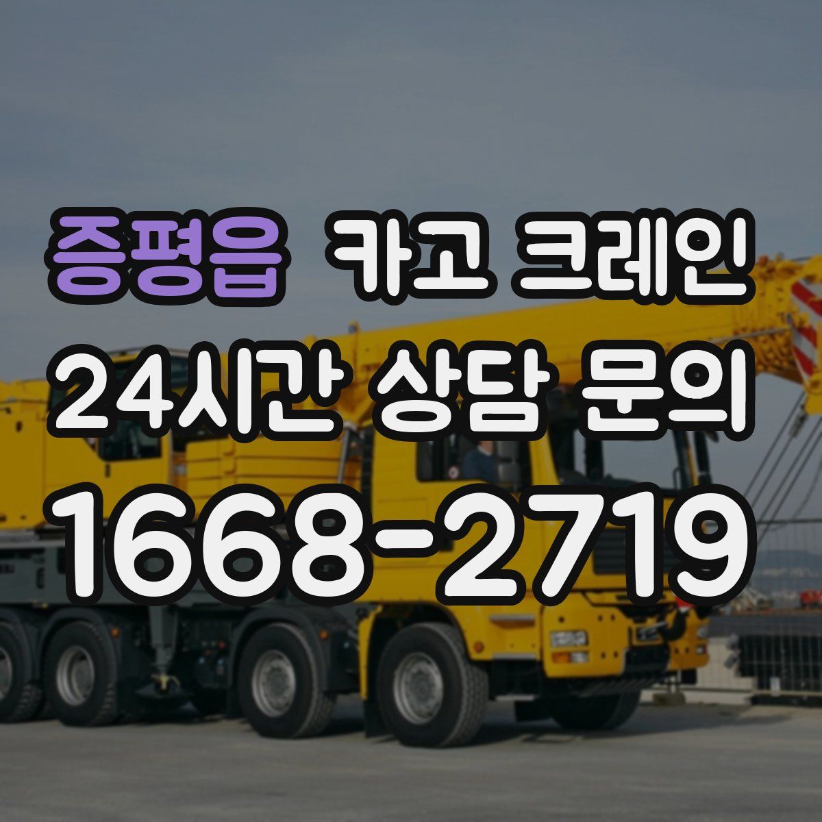 증평읍 카고 크레인
