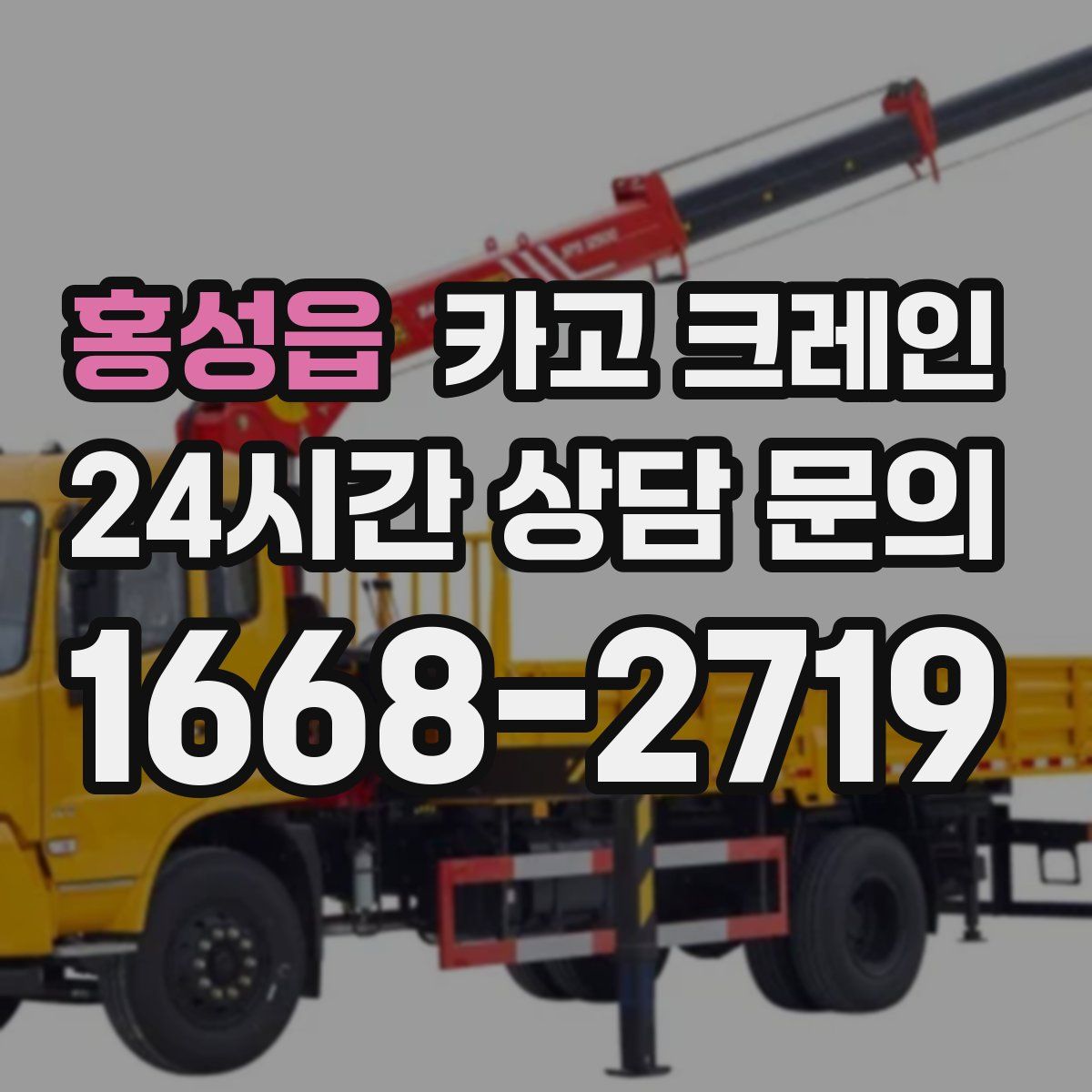 홍성읍 카고 크레인