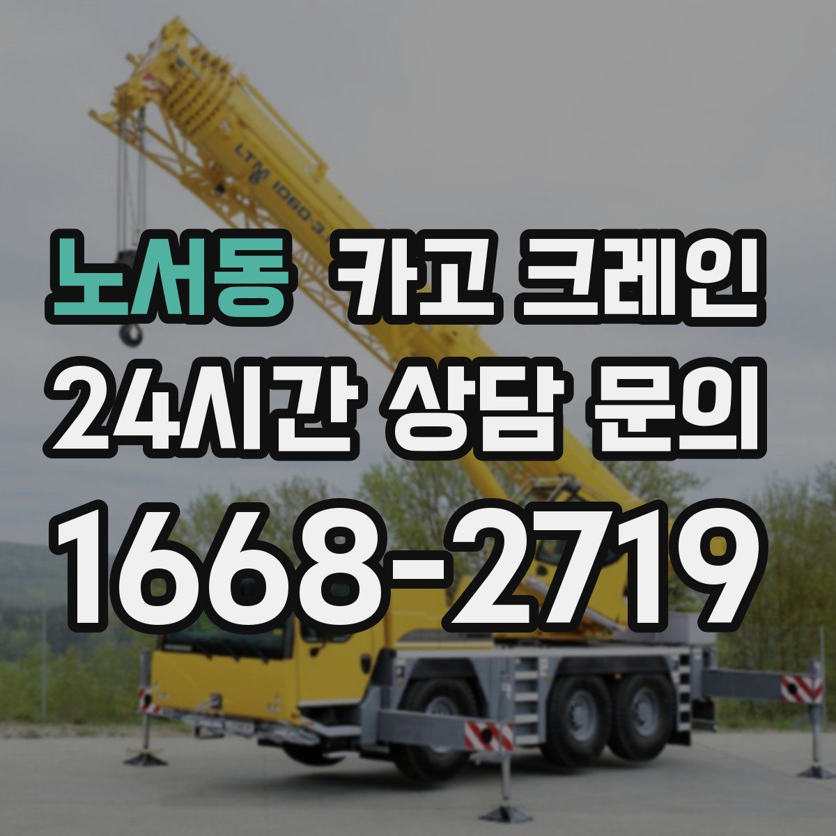 노서동 카고 크레인