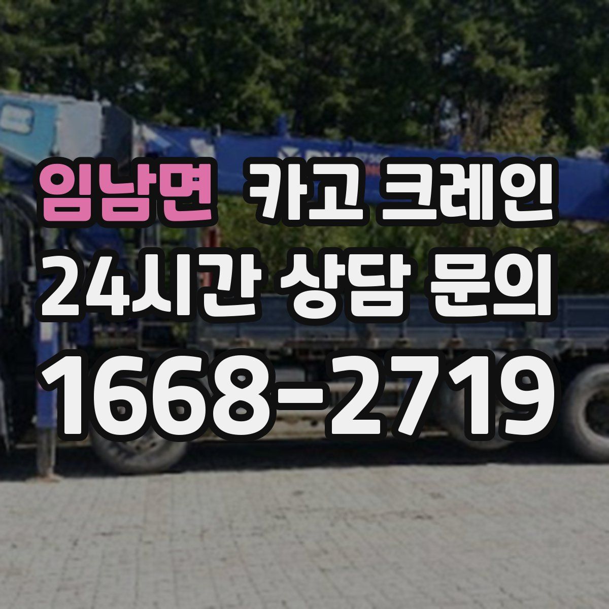 임남면 카고 크레인