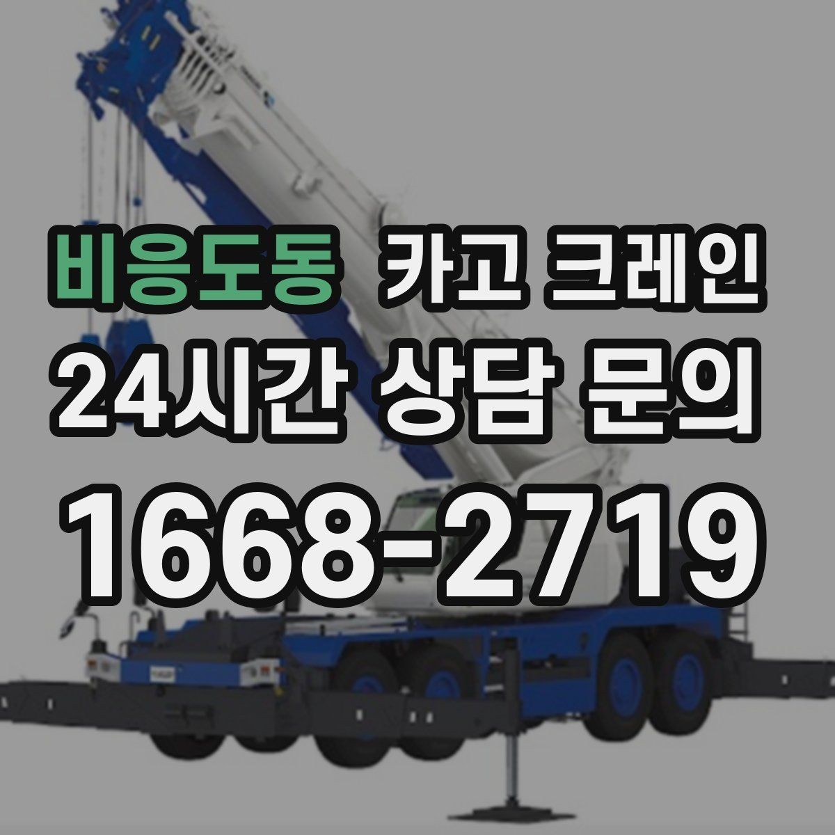 비응도동 카고 크레인 장비 사양표로 가능 여부 판단하기