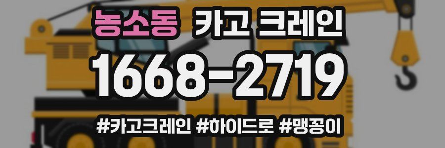 농소동 크레인 작업