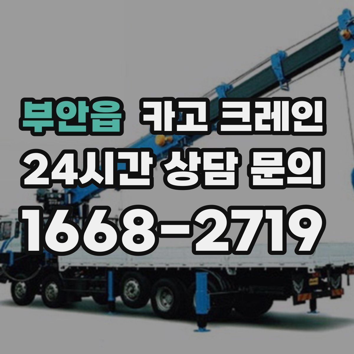 부안읍 카고 크레인