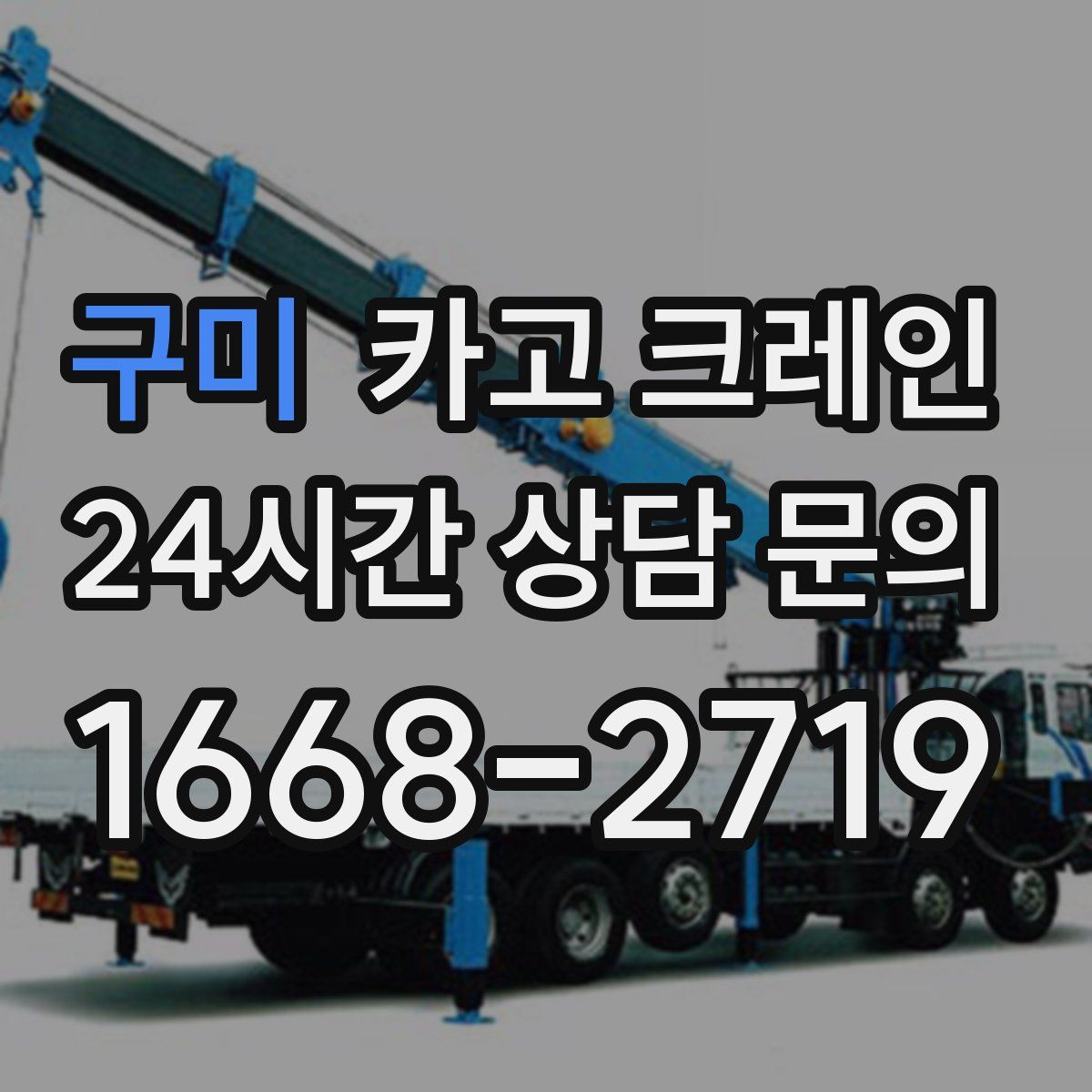 구미 카고 크레인