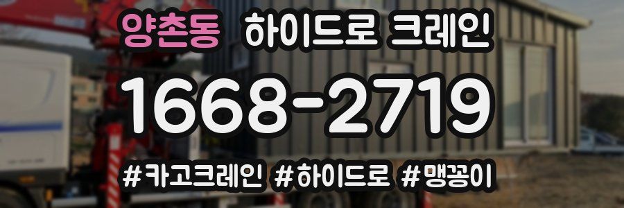 양촌동 하이드로 크레인