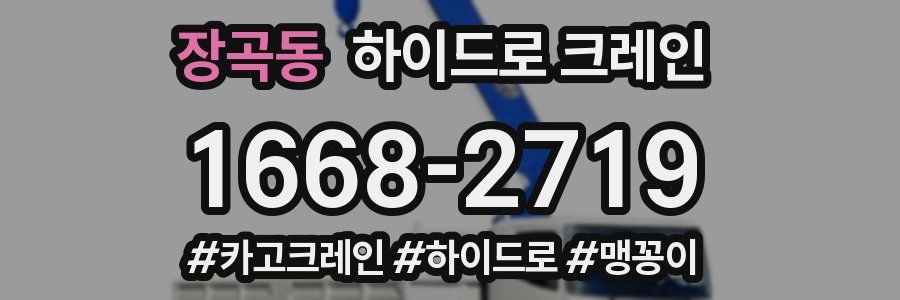 장곡동 하이드로 크레인