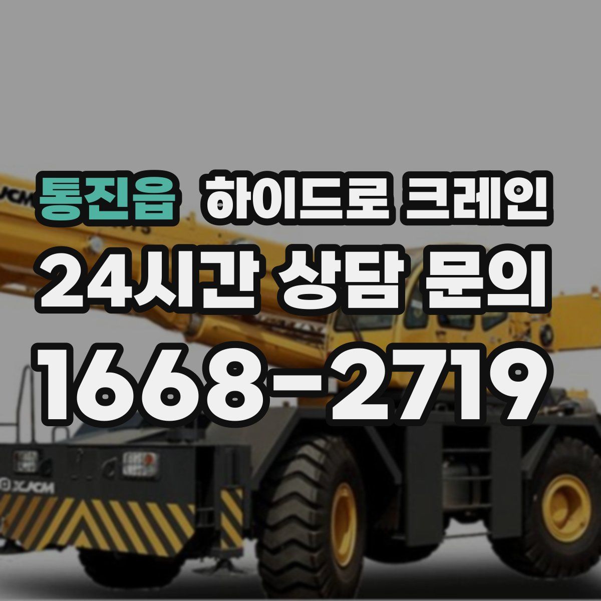 통진읍 하이드로 크레인