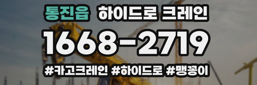 통진읍 하이드로 크레인