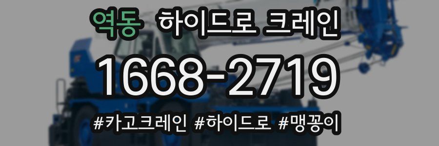 역동 하이드로 크레인