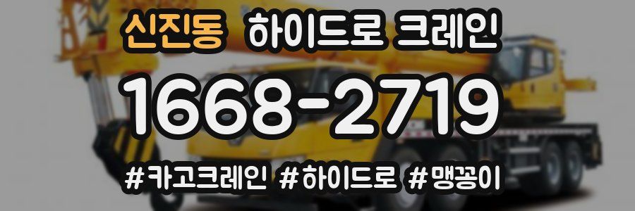 신진동 하이드로 크레인