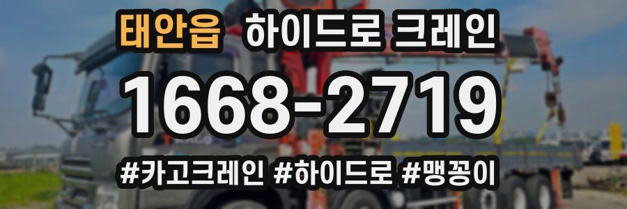 태안읍 하이드로 크레인