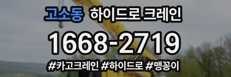 고소동 하이드로 크레인