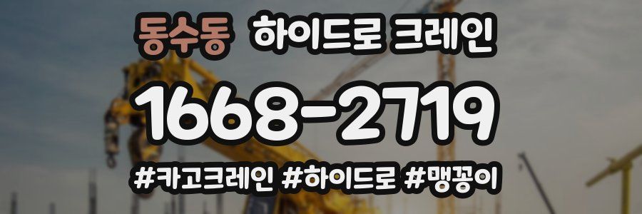 동수동 하이드로 크레인