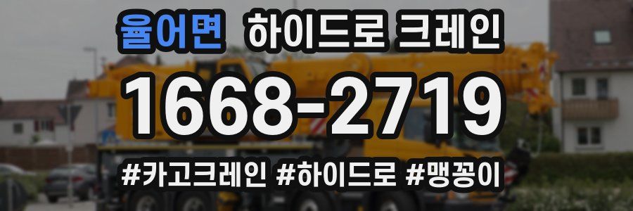 율어면 하이드로 크레인