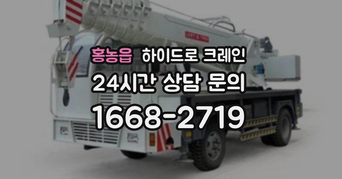 홍농읍 하이드로 크레인