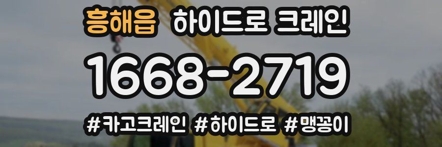 흥해읍 하이드로 크레인