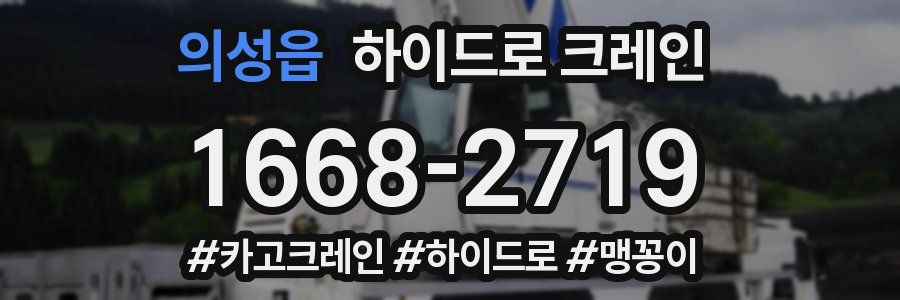 의성읍 하이드로 크레인