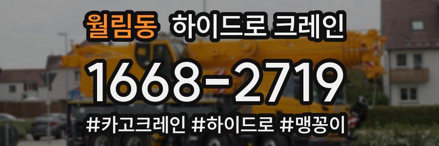 월림동 하이드로 크레인