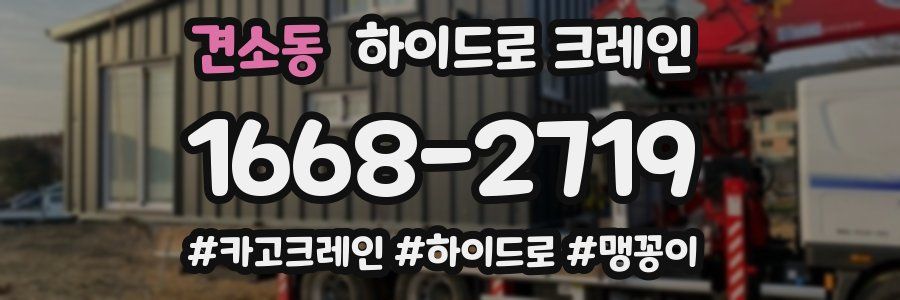 견소동 하이드로 크레인