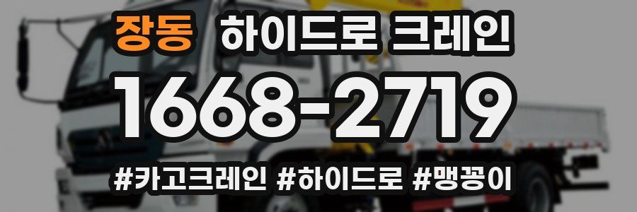 장동 하이드로 크레인