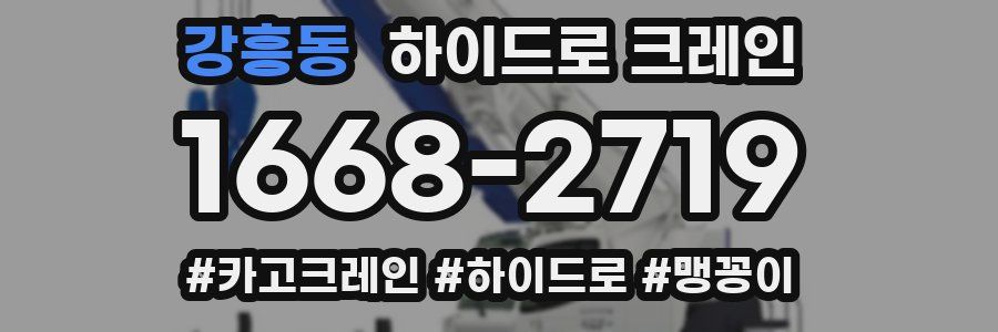 강흥동 하이드로 크레인