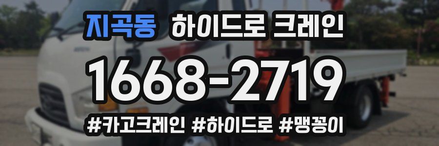 지곡동 하이드로 크레인