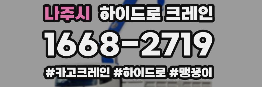 나주시 하이드로 크레인