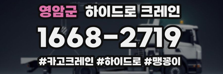 영암군 하이드로 크레인